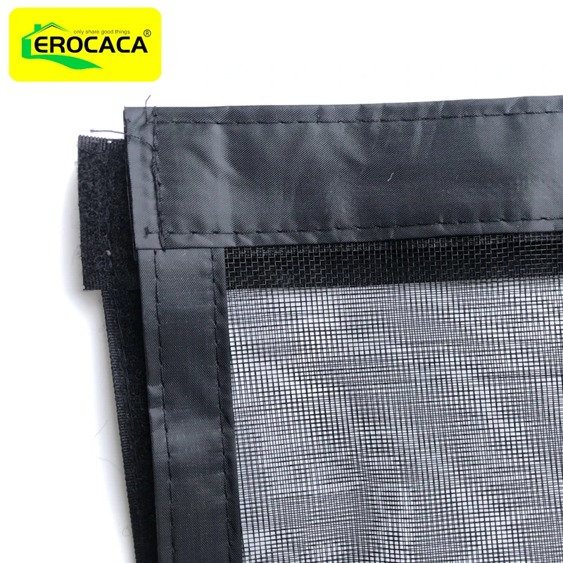 EROCACA Side Open Magnetic Door Screen Mosquito Net Custom Curtain Fly Insect Anti-mosquito Invisible Mesh For Summer Indoor