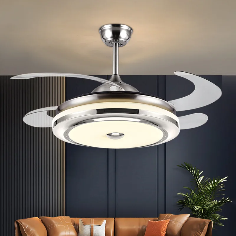 Ceiling Fan lamp dining room living room DC ceiling fan lamp For home Decro lamp Ventilador modern invisible fan lamp