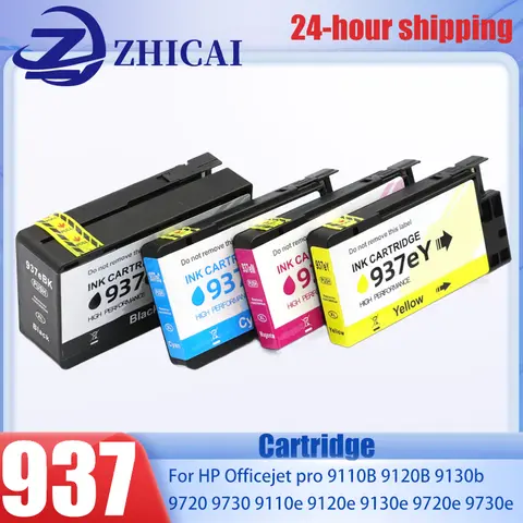 937 937E 937XL Ink Cartridge Compatible for HP Officejet pro 9110B 9120B 9130b 9720 9730 9110e 9120e 9130e 9720e 9730e printer