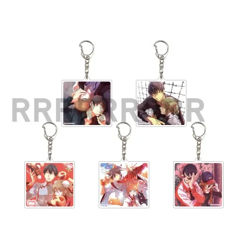 LOVE of KILL Anime  keychains portachiavi  key holder