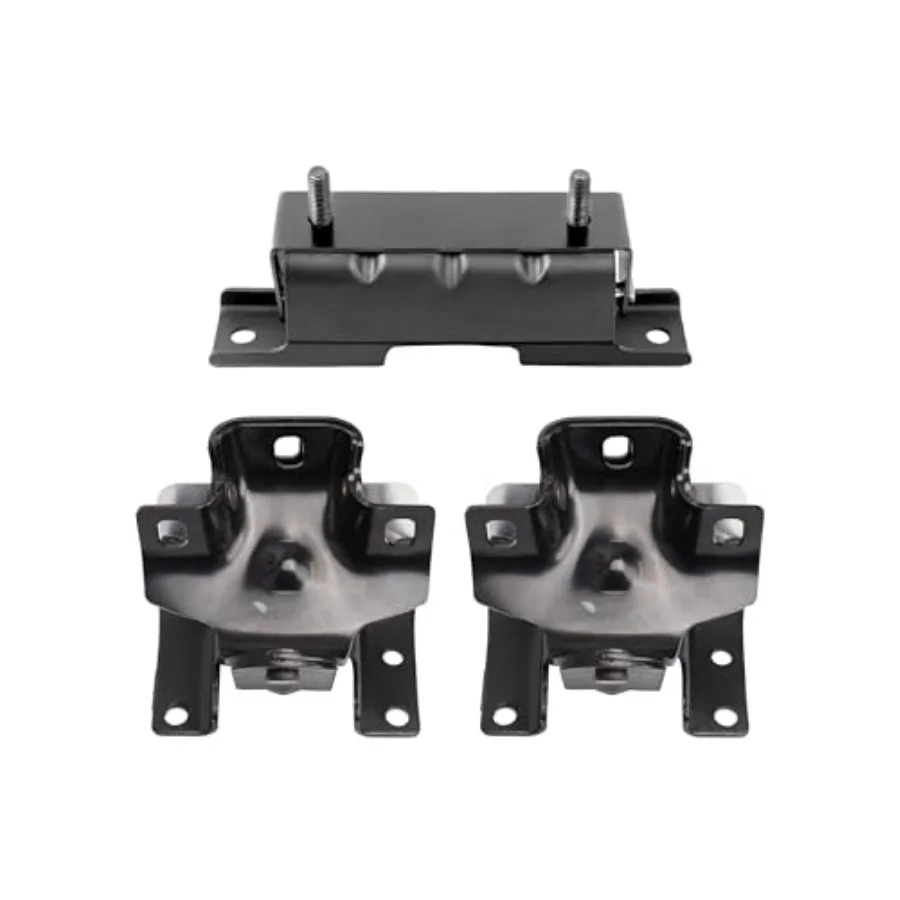 

Set of 3 Engine Motor Mounts and Trans Mount Compatible with 99-06 Silverado Tahoe Sierra 1500 V8 5.3L 6.0L Replace OE A2909 A2
