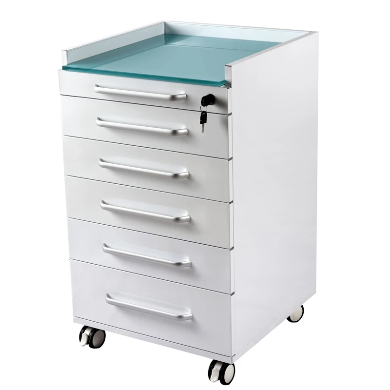 

New Fashion Dental Mobile Cabinet Furniture With 5 Drawers