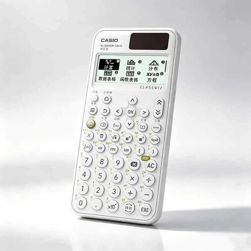 Casio FX-991CN CW/FX-999CN CW/DH-14/AX-12B/MX-120B: een eenvoudige en geavanceerde wetenschappelijke rekenmachine voor het analyseren van bedrijfsrapporten.