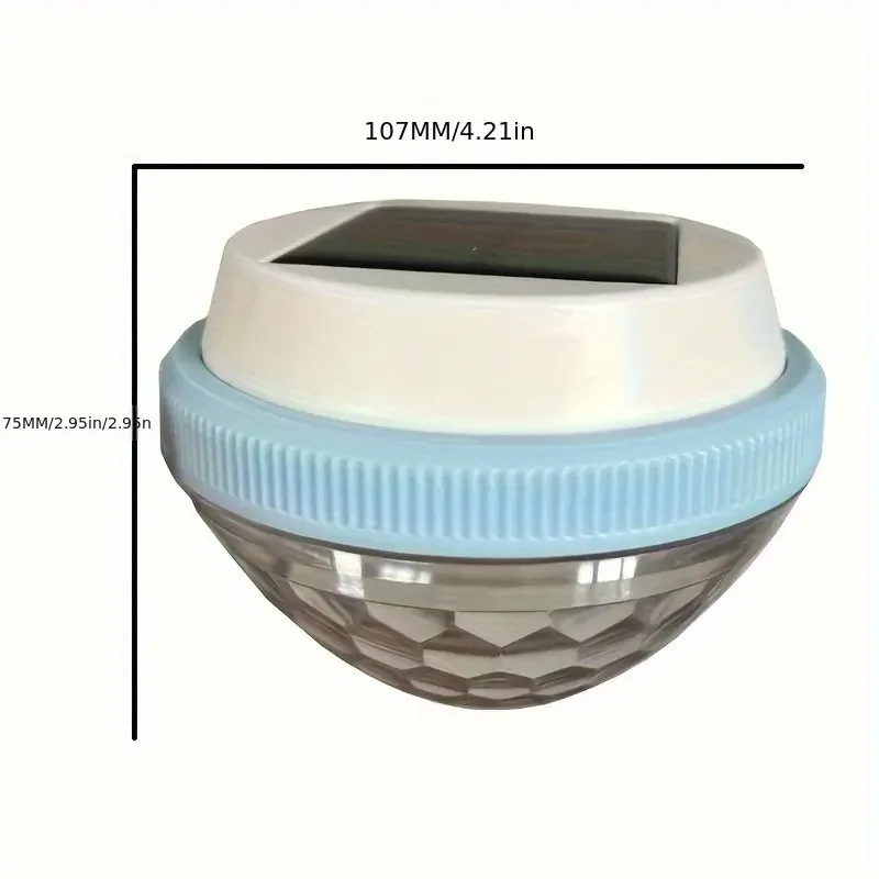 أضواء حمام السباحة العائمة بالطاقة الشمسية، ضوء LED ليلي تلقائي، شحن ضوء النهار التلقائي، ضوء البركة المتغير اللون، ضوء الانجراف، ساخن #3