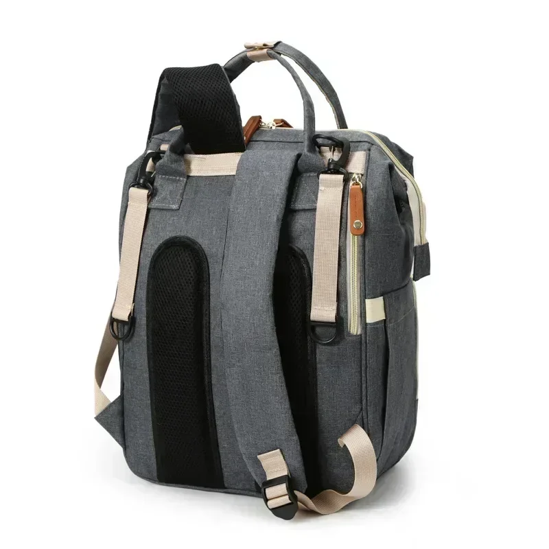 USB Mummy Bag Diaper Baby Care Large Capacity Mom Backpack Mummy Maternity Wet Waterproof Baby Pregnant Bag Nappy