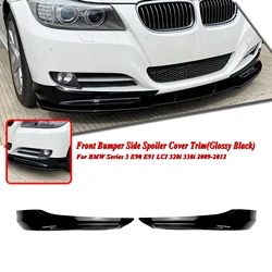 2PCS Front Side Air Vent Cover Trim Intake Spoiler Corner For BMW Base E90 E91 LCI 320i 330i 2009 2010 2011 2012