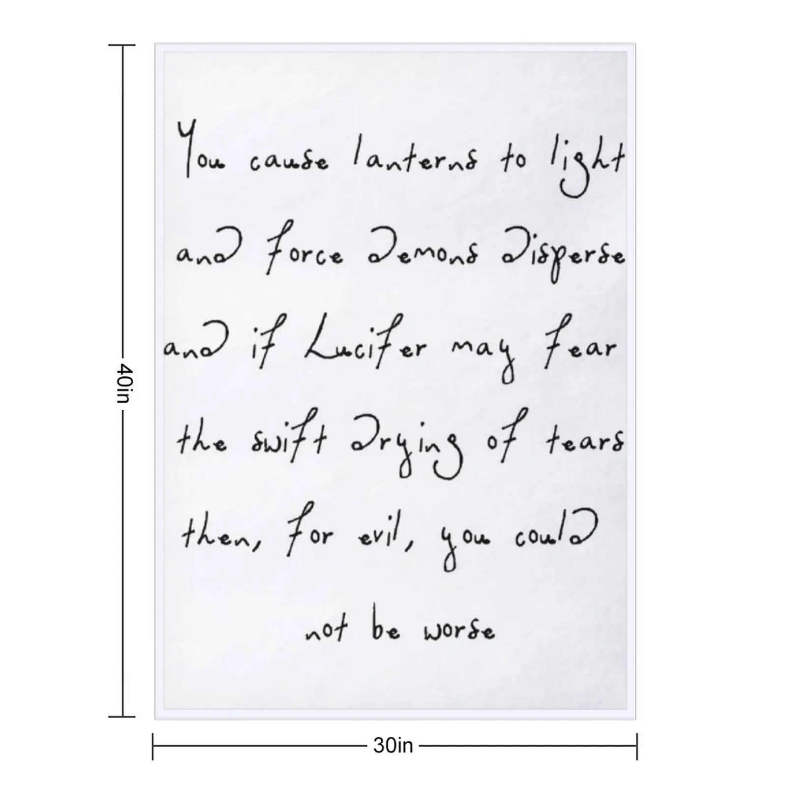 After Rain - Dermot Kennedy Handwritten Lyrics Throw Blanket Camping Soft Big Warm Fashion Sofas Nap Blankets