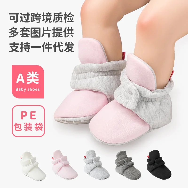 

Non-Slip Sole & Soft Comfortable First Walking Shoes for Toddlers, Prewalker Infant Boys Girls Baby Shoes Booties First Walkers