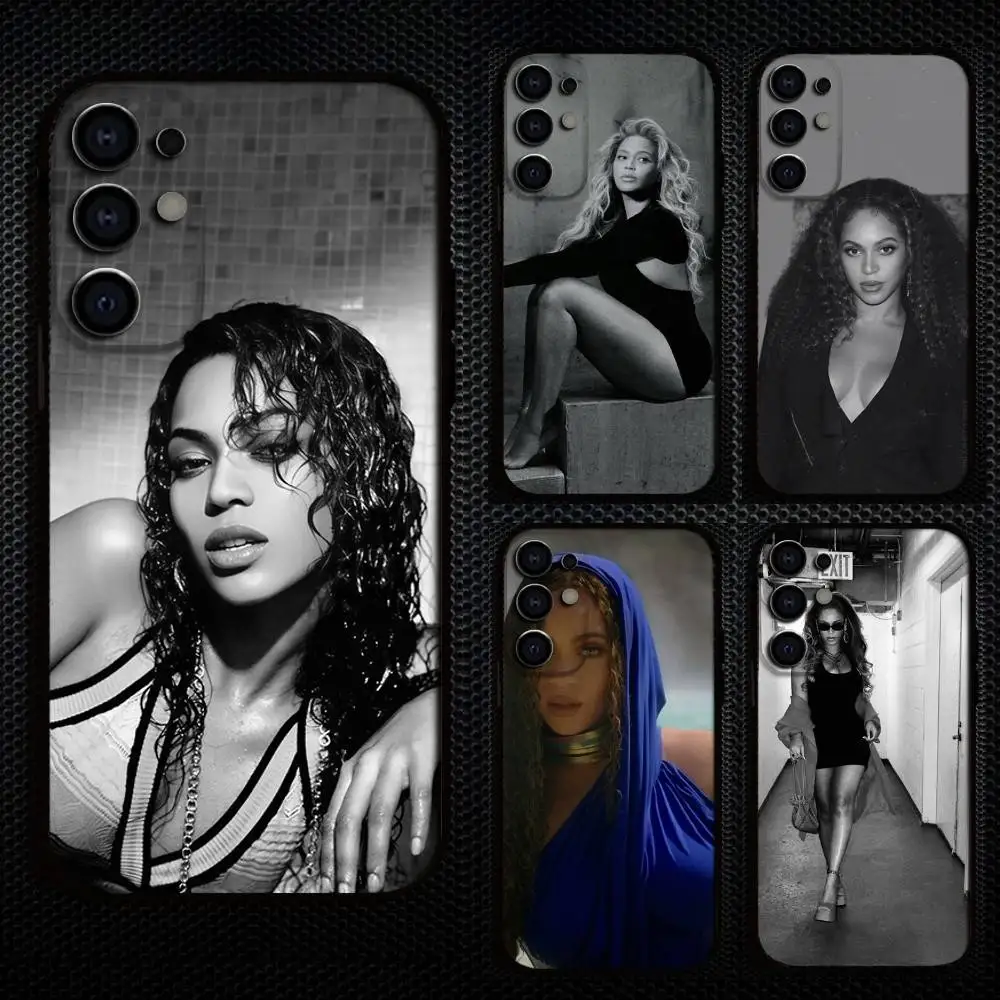 

B-Beyonce Phone Case For Samsung S25,S24,S21,S22,S23,S30,Ultra,S20,Plus,Fe,Lite,Note,10,9,5G Black Cover