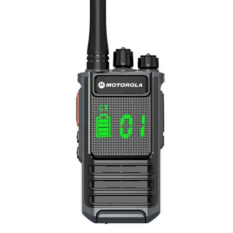 5W Encryption Walkie Talkie TransceivePortable LCD Display VOX Two-way Radio Type-C Charger for Hunting Security Connect Baofeng