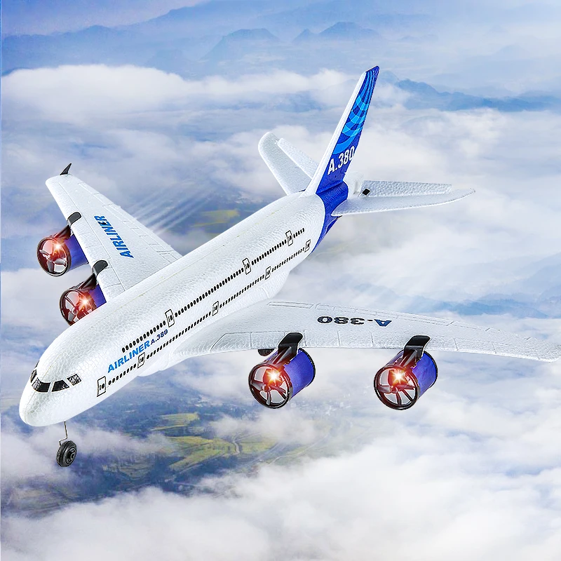 

Boeing 747 Remote Control Aircraft Fixed Wing A380 Glider Three-Channel Electric Remote Control Model Airplane Children'S Toys