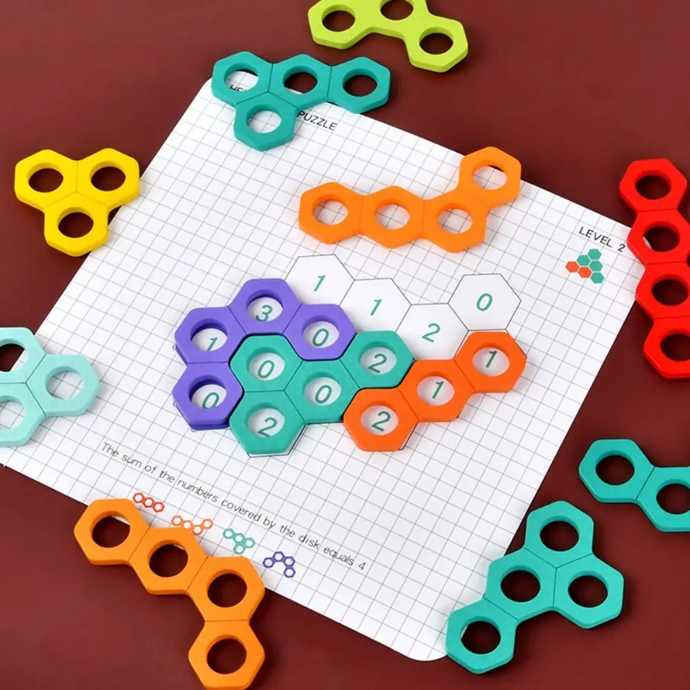 

Honeycomb Honeycomb Puzzle Montessori Educational Digital Shape Matching Games Colorful Educational Math Kindergarten