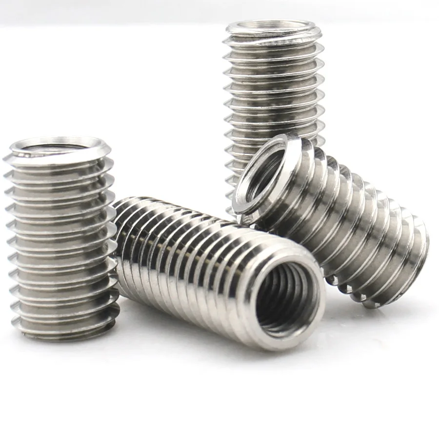 304 Stainless Steel Thread Repair Insert Kit Helical Coil for Blind Hole Internal/External Thread Restoration M2 M2.5 M3-M12 M20