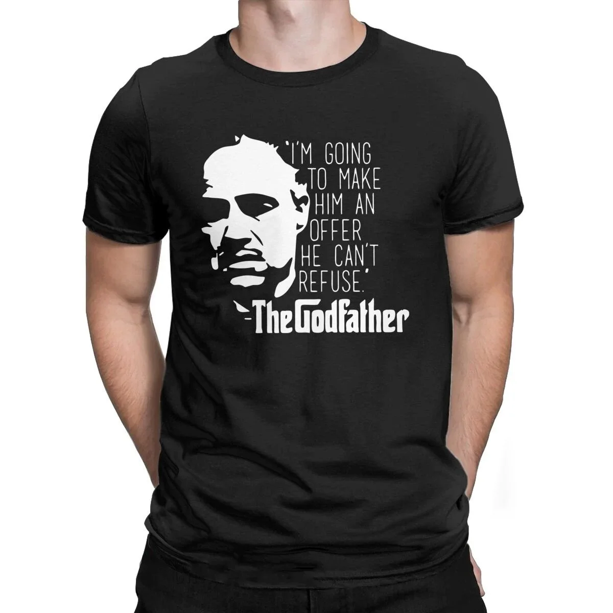 The Godfather Cotton T-Shirts Printed Men Women Casual O-Neck Short Sleeves T Shirt Oversized Harajuku Unisex Tees Tops Clothing