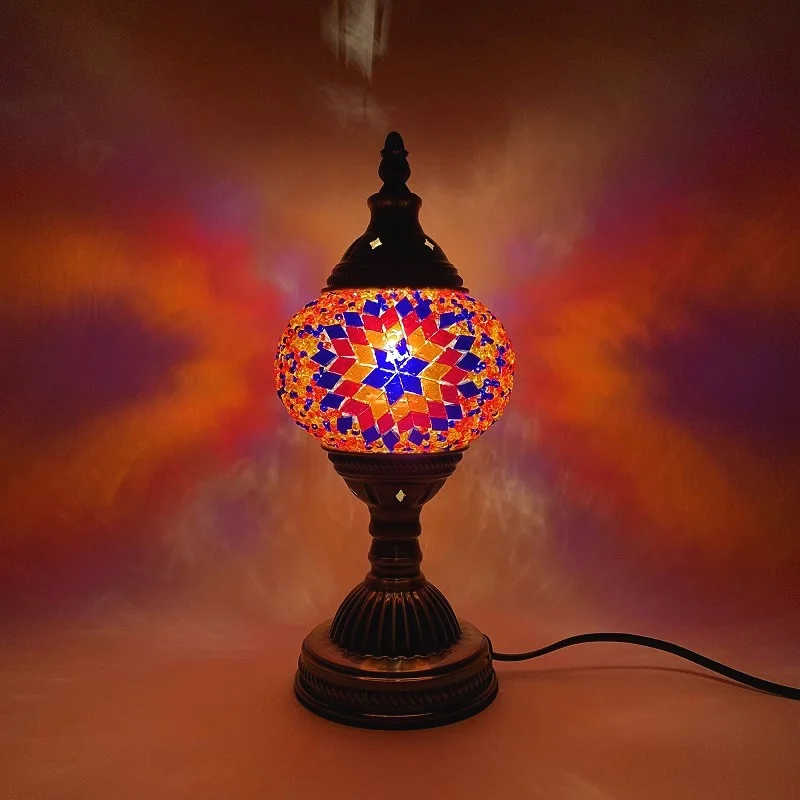 Turkish mosaic table lamp material package studio activity warm-up parent-child interaction couple activity group