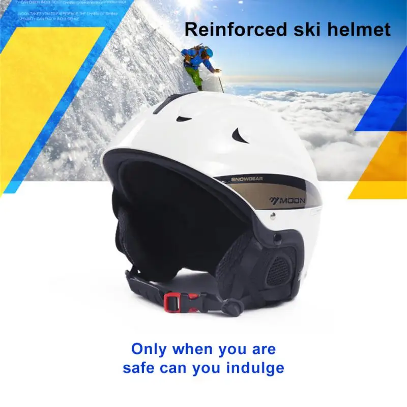 Winter Ski Snowboard Helmet Set Half-covered Anti-impact Safety Helmet Cycling Snowmobile Skiing Protective For Adult And Kid