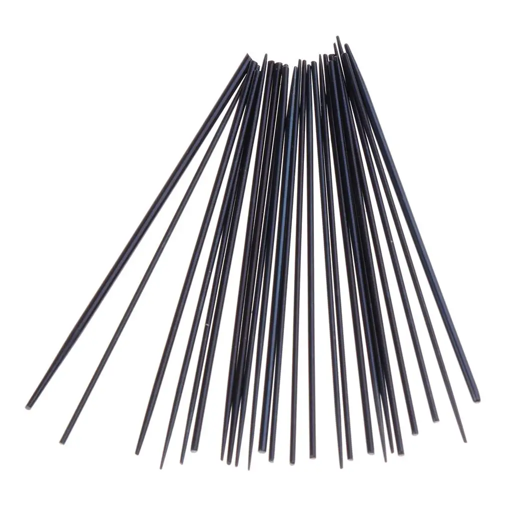 Saxophone Needle Set Assorted Sizes Black Baked Blue Material Saxophone Spare Parts for Saxophone Repair Tools