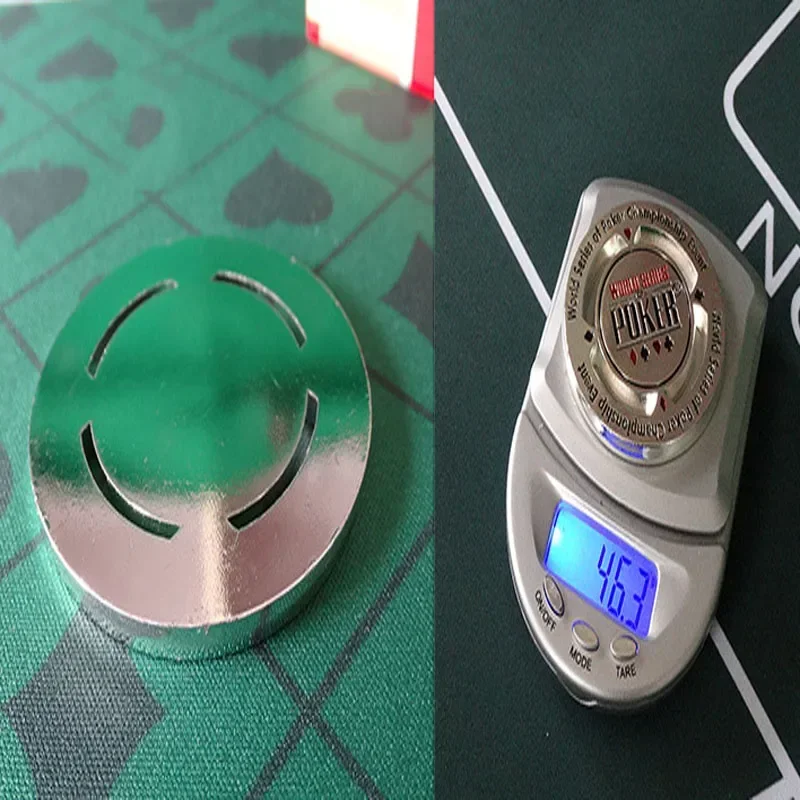 1 قطعة عملة البوكر المعدنية تكساس بوكر رقائق المهنية كازينو تذكارية تحصيل لعبة الملحقات الهدايا بطاقة البوكر حامي