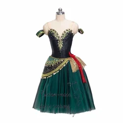 Newly launched Amy Slada green tutu TUTU professional competition customization