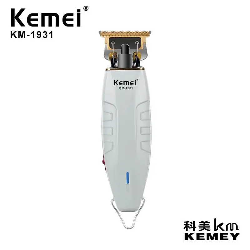 Kemei KM-1931 Électrique Tondeuse À Cheveux USB Charge Salon Professionnel Tondeuse À Cheveux maquina de cortar cabmirkemei profismail.com