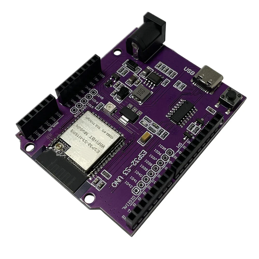 2.4GHz Wi-Fi Board ESP32-S3 Development Board Development Board For AI Powerful AI Calculation Secure Encryption Mechanism