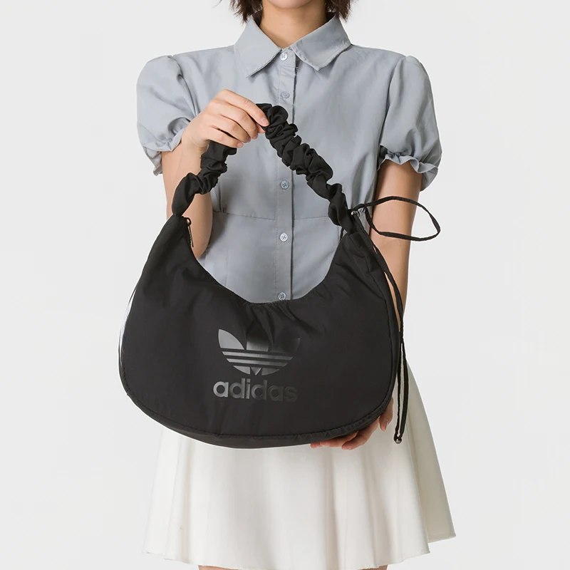 Adidas Shoulder Bag Women's Bag Crossbody Bag Outdoor Leisure Bag Fitness Running Small Bag Jp0145-1