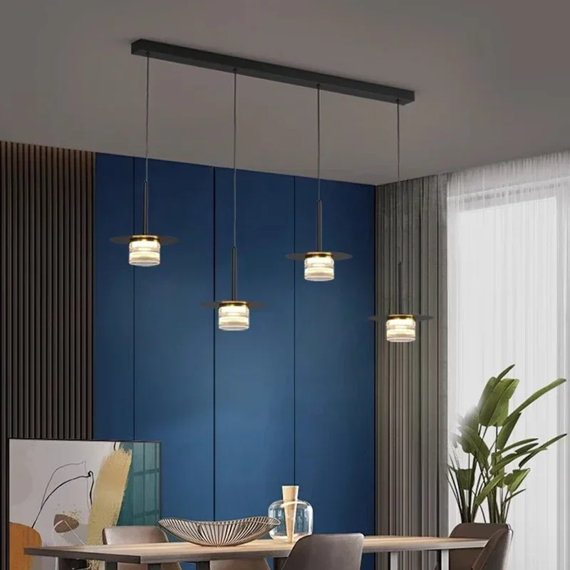 Modern Minimalist LED Pendant Lights for Living  Dining Room Food Tables Kitchen Chandelier Home Decor Hanging Light Fixture