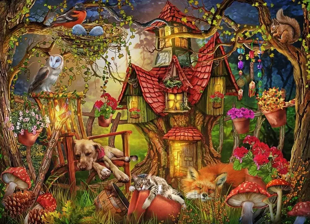 1000/500/300 sztuk drewniane puzzle na czas senności puzzle dla wymagających gier rodzinnych impreza prezent urodzinowy
