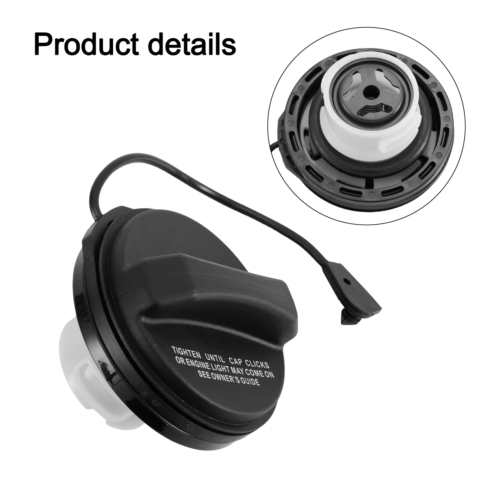 

Car Fuel Filler Cap Gas Filler Cover T2H46581 For Jaguar For XE For XF For F-Pace For F-Type Oil Tank Cover Replacement Part