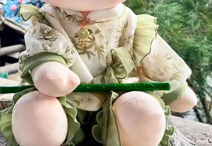 40 سنتيمتر حثالة الشرير نظام التوفير الذاتي SVSSS Shen Qingqiu Luo Binghe مطبوعة قطن قطيفة اكسسوارات مع مجموعة الملابس