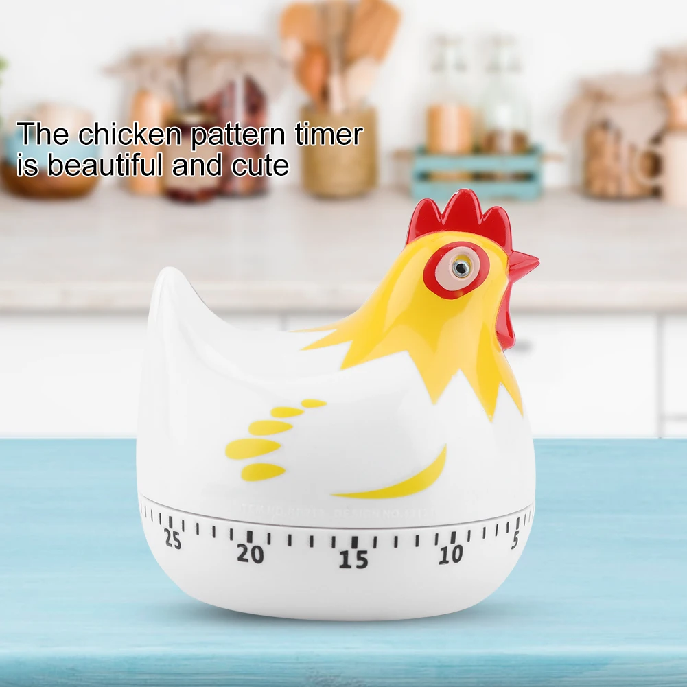 Baking Timer Chicken Pattern Countdown Kitchen Timer Reminder for Cooking Baking Countdown Timer Cooking Timer Kitchen Timer