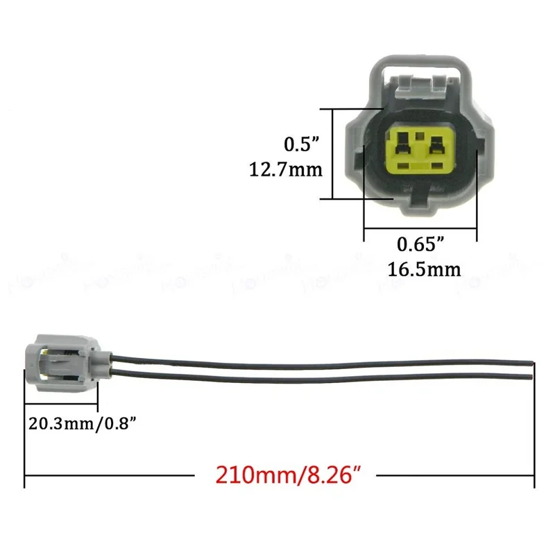 Wire Car Coolant Temperature Sensor Connector Engine For Toyota 158-0421
