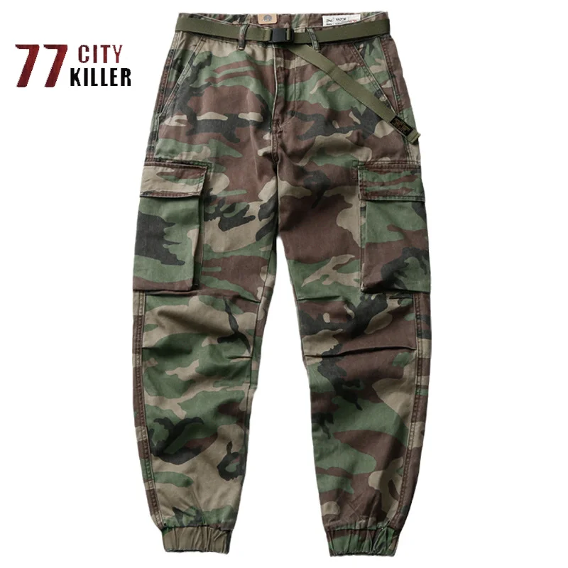 

Men's Military Tactical Overalls Multi Pocket Wear-resistant Waterproof Straight Pants Men's Outdoor Sports Hiking Jogging Pant