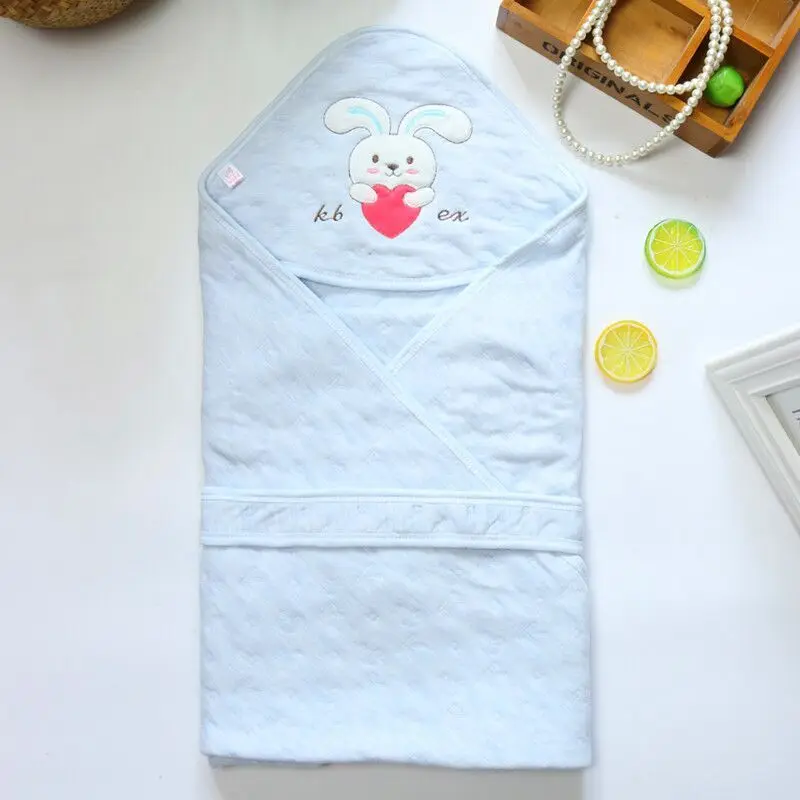 Baby Sleeping Bag 90*90cm Infant New Sleepsack Soft Cotton Swaddle Wrap Swaddling Stroller Wrap Toddler Blanket Sleeping Bags