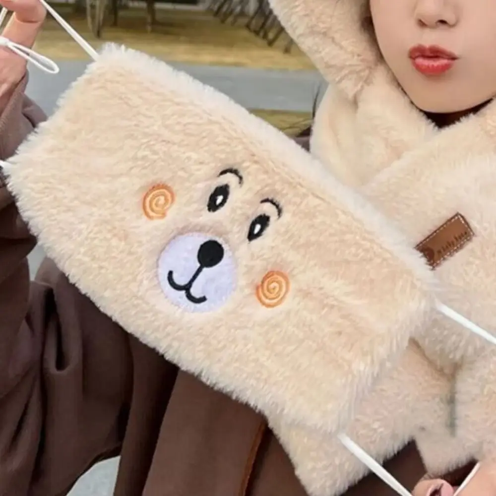 ใหม่ฤดูใบไม้ร่วงฤดูหนาวหมีน้อยหน้ากากแฟชั่นเย็นเย็บปักถักร้อย Face Mask กลางแจ้ง Keep WARM หน้ากาก Windproof