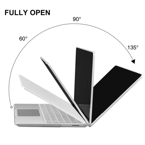 Imagen 2 del producto Funda EooCoo para MacBook Air de 13 pulgadas M4 2025 2024-2022 lanzamiento M3 M2 A3240 A3113 A2681 para Mac Air carcasa dura brillante de 13,6 pulgadas