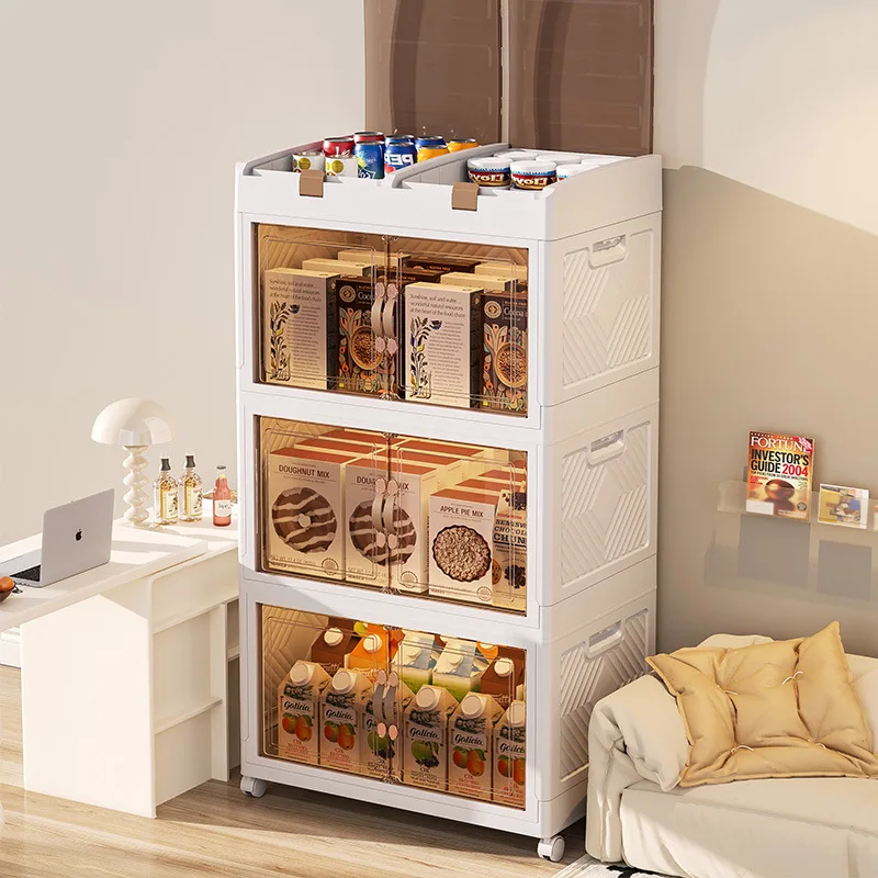 ตู้เก็บของแบบพับได้ ตู้เก็บของขนาดใหญ่ ตู้เก็บของเคลื่อนที่สำหรับใช้ในบ้าน