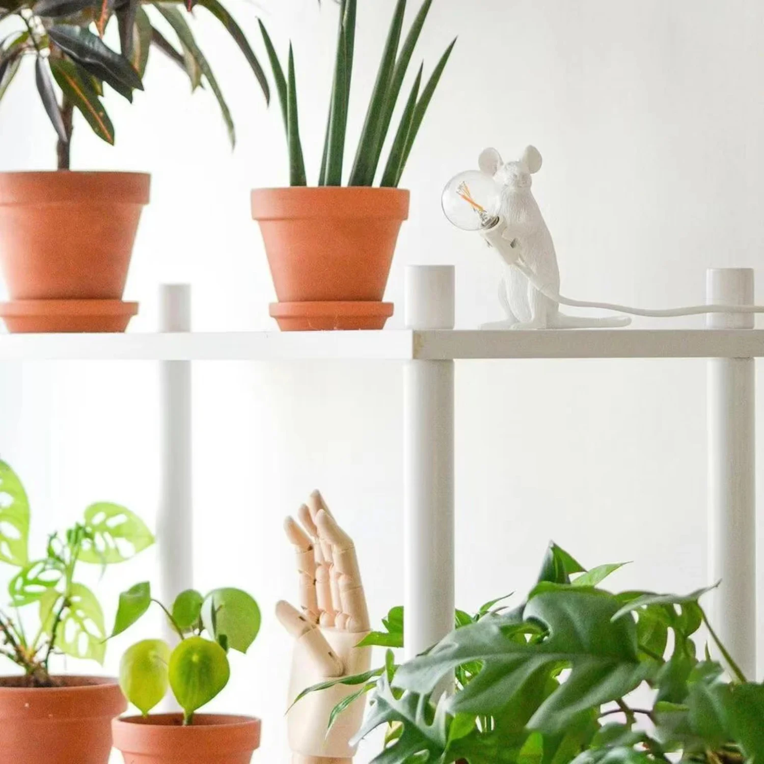 Nordic sala usb mouse lâmpada led night light lâmpada de mesa pingente de mesa