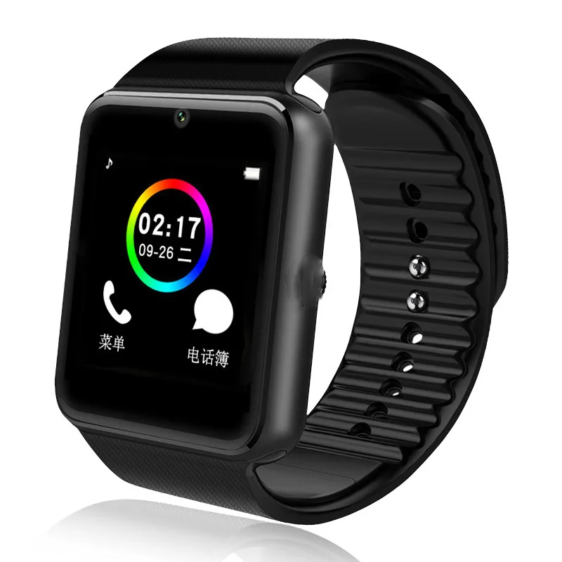 -BorderGT08Smart Watch Mobile Phone Card Can Be Inserted to Synchronize Phone Information Multi-Language Factory