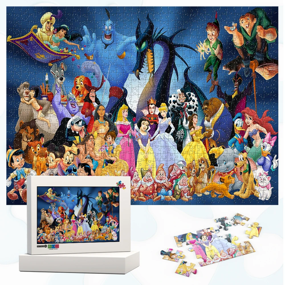 

Disney Classic Characters Large Adult Jigsaw Marvelous Group Toys Hobbies Disney Princesses Mickey Mouse Pinocchio Large Jigsaws