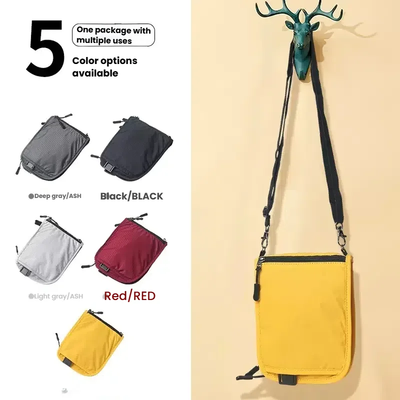 

Popular Multifunctional Three-In-One Crossbody Bag, Convertible Waist Bag, Hanging Bag, Lightweight and Practical, Unisex, Hands-Free, Suitable for Daily Use, Work Clothing, Sports, Travel, Outdoor, Shopping, Leisure)