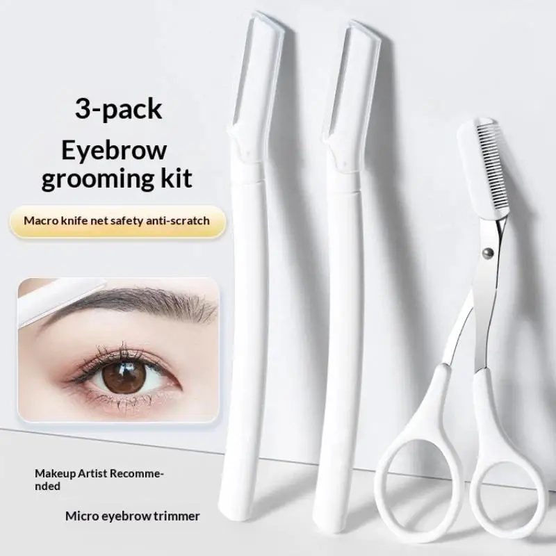 2/3/5pcs Eyebrow Razor Face Razors For Women Facial Hair Shaver Dermaplaning Tool Exfoliate Refresh Skin