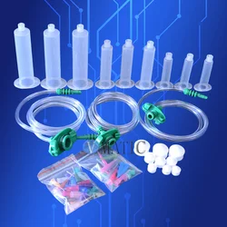 Free Shipping Best Promotion Liquid Dispenser Solder Paste Adhesive Glue Dispensing Pneumatic Syringe With Needles