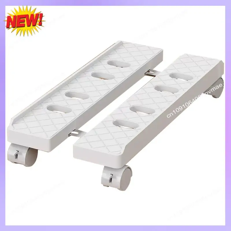 T24C Verstellbarer mobiler PC-Turmständer, Teleskop-CPU-Halter mit Rollen, Desktop-Computerwagen B