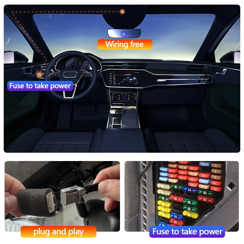 Plug and Play Special Car Dvr Dash Cam Camer For Mercedes-Benz CLS Clas CLS300 E Class AMG E53 2020 2021 2022 2023 Night Vision