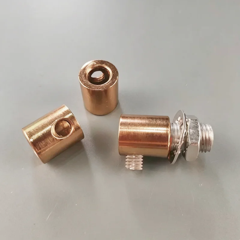 Iron cable clip Iron wire grip with M10 thread lamp tooth tube Wire Cord metal cable grand for led Pendant Light retro lamp base