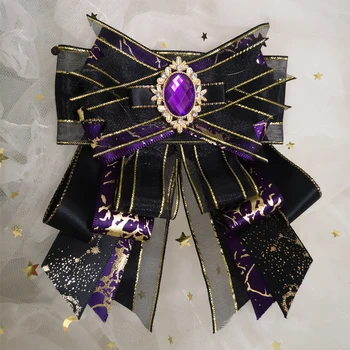 Lolita Fliege Mode Cosplay Damen und Herren Uniformen Hemdkragen Accessoires High-End Luxus handgefertigte Schmuckgeschenke