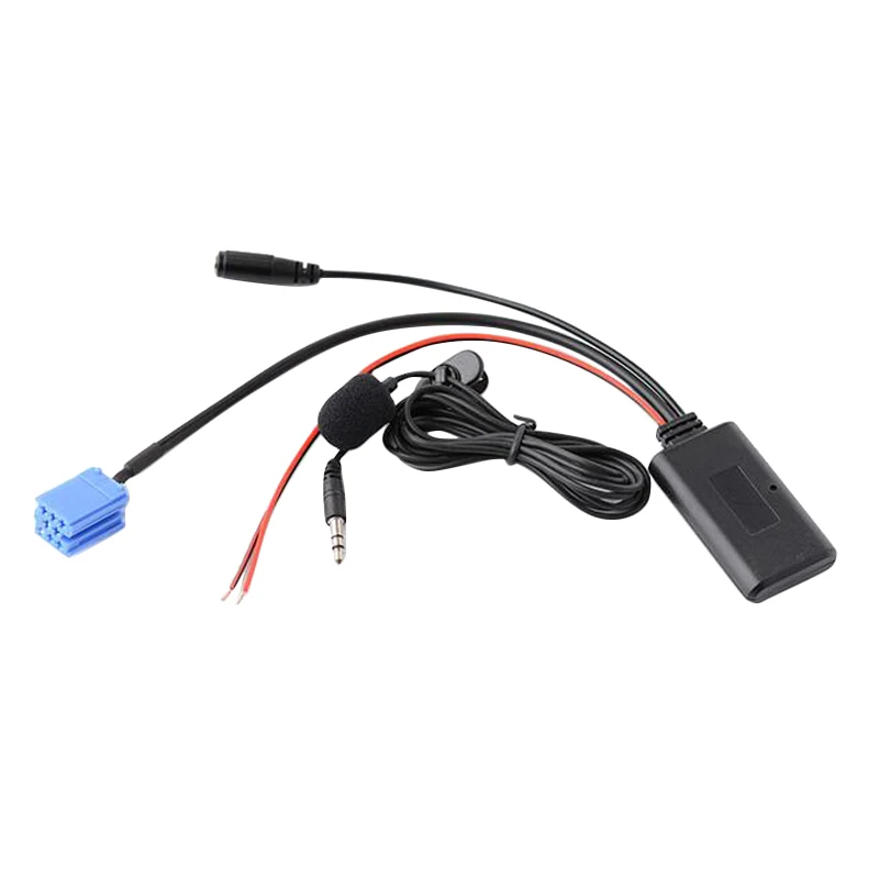 Car Radio Bluetooth Audio Microphone Handsfree MIC Adapter ISO 8Pin For-Gamma 5 MFD Sharan Lupo-Polo 6N2 9N