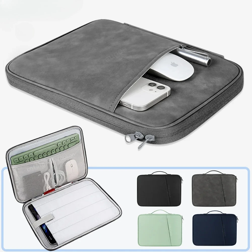 Tablet Sleeve Bag For Samsung Galaxy Tab S7 FE A9 S9 Plus A8 S6 Lite Pouch Case For Xiaomi Pad 5 6 Pro Redmi Pad SE Portable Bag