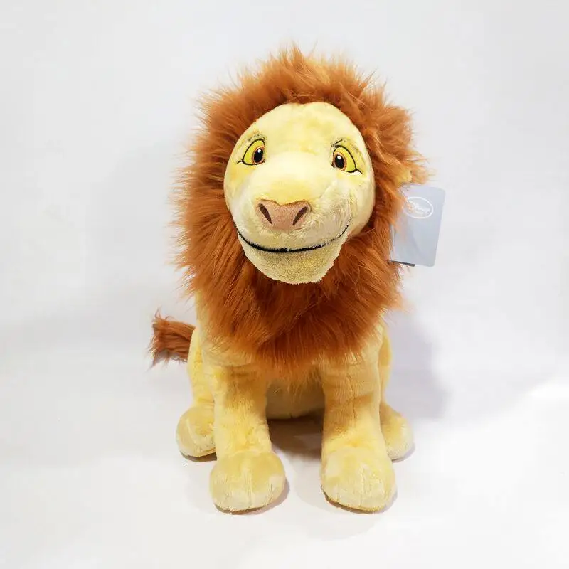 Plush toy Disney The Lion King Adult Simba stuffed High quality toys doll A birthday present for your child 45CM